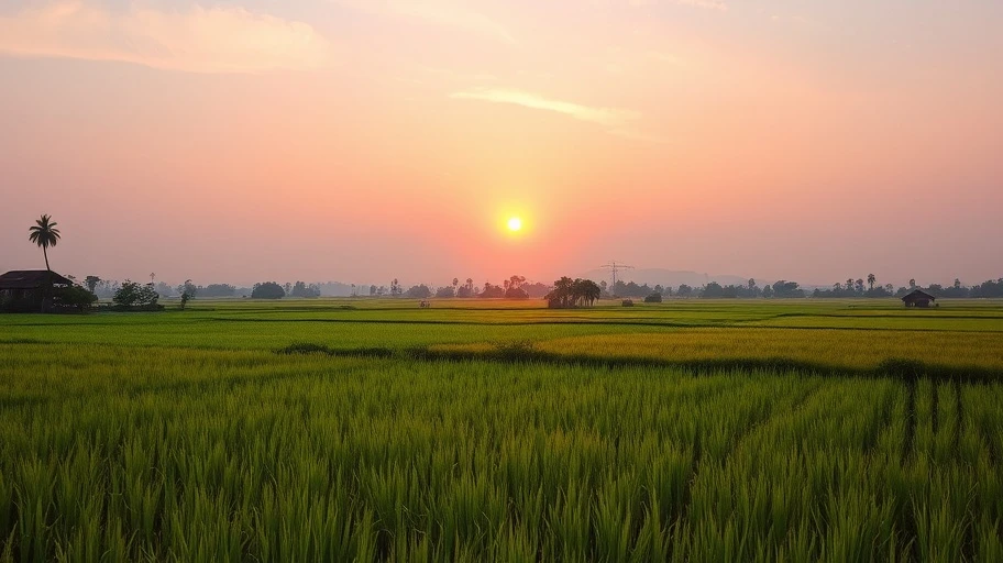 Bình minh Việt Nam tượng trưng cho tư duy lạc quan.