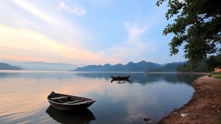 Cảnh hồ Việt Nam, nơi giấc mơ nảy sinh