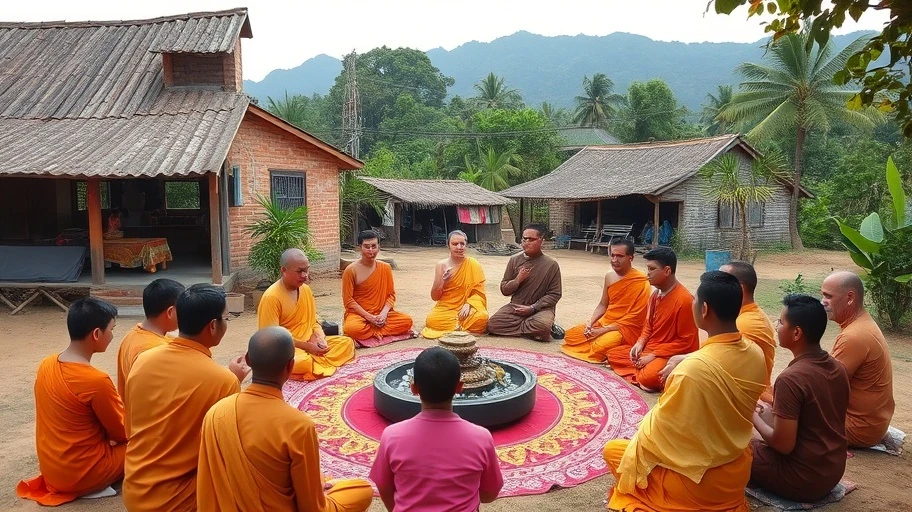 Cộng đồng Phật tử tại làng Việt Nam