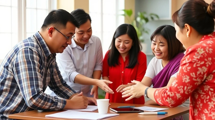 Hình ảnh buổi workshop xây dựng niềm tin tại Việt Nam