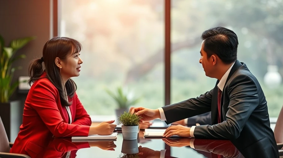 Hình ảnh cuộc họp mặt kinh doanh tại Việt Nam