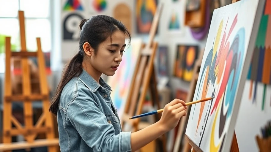 Hình ảnh đam mê và sáng tạo truyền động lực sống