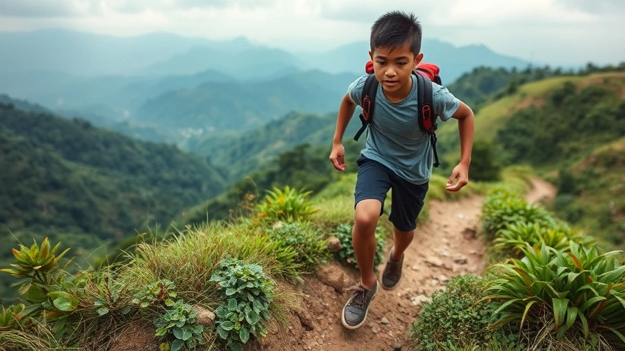 Hình ảnh hành động quyết tâm với đường mòn tại Việt Nam