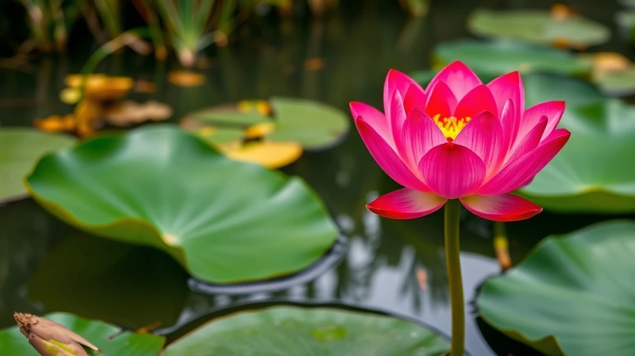 Hình ảnh hoa sen, ý nghĩa chính từ PDF 