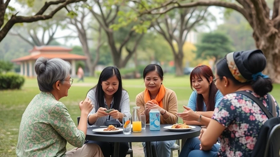 Hình ảnh mạng lưới hỗ trợ chữa lành tâm lý
