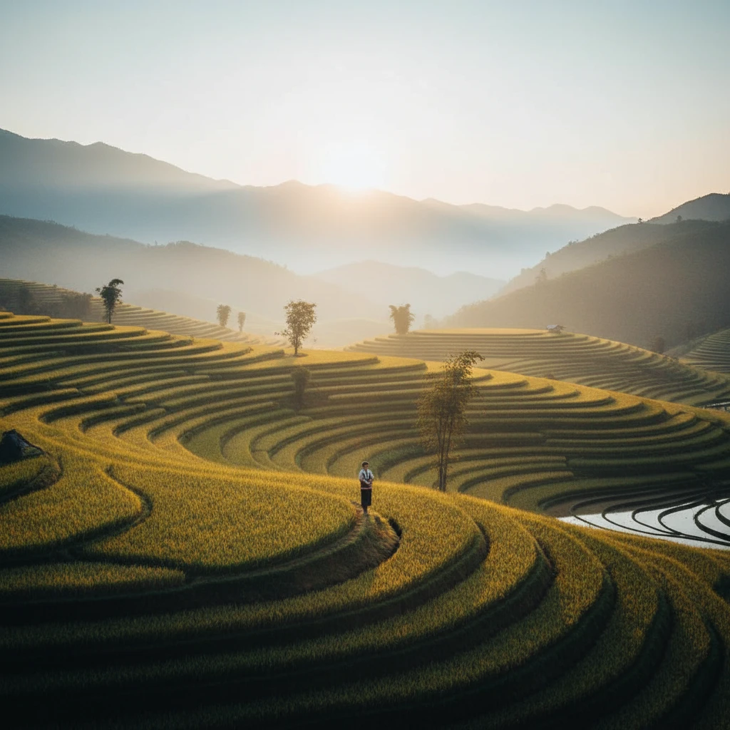 Hình ảnh niềm tin vào chính mình yên tĩnh tại Việt Nam