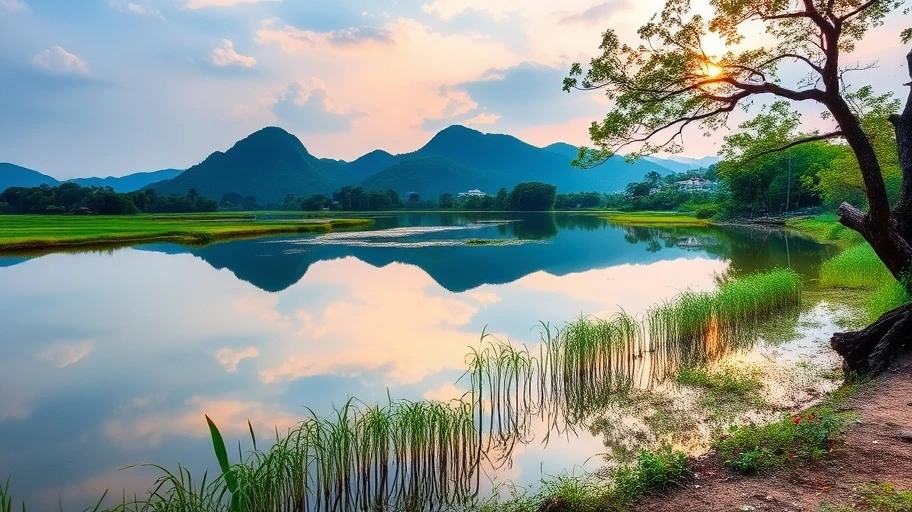 Hình ảnh phản ánh ý nghĩa của niềm tin phía trước