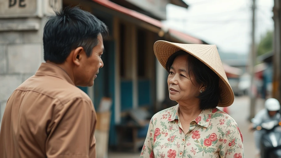 Hình ảnh về niềm tin 'trust' giữa hai người.