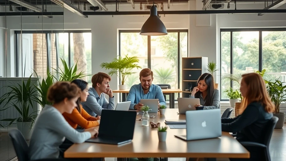 Môi trường làm việc tích cực hỗ trợ động lực
