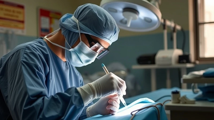 Nghệ thuật chữa bệnh qua bàn tay bác sĩ.