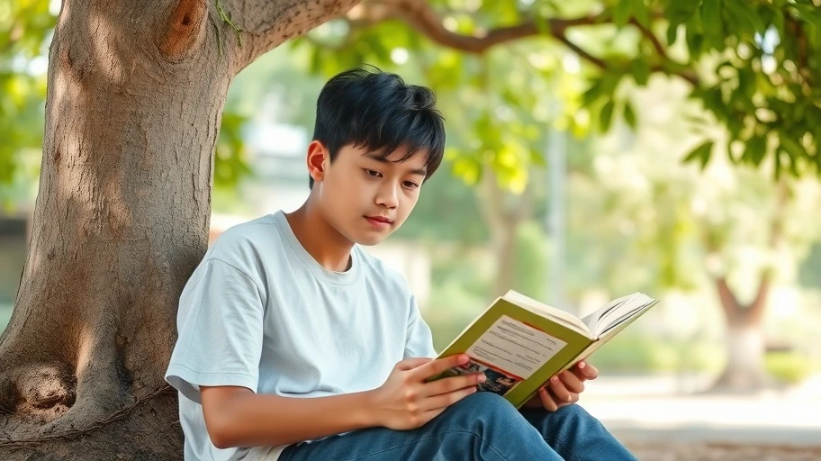 Người trẻ đọc thơ động lực dưới gốc cây, tác động đến tâm lý.