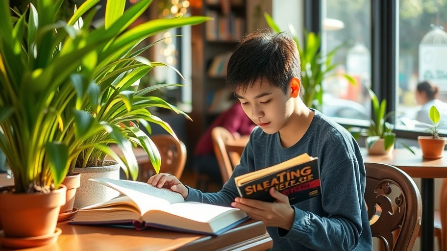 Người trẻ phát triển bản thân thông qua học tập và khám phá tri thức.