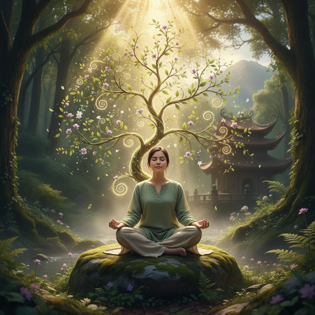 Người Việt trẻ thiền định cho sự phát triển cá nhân.