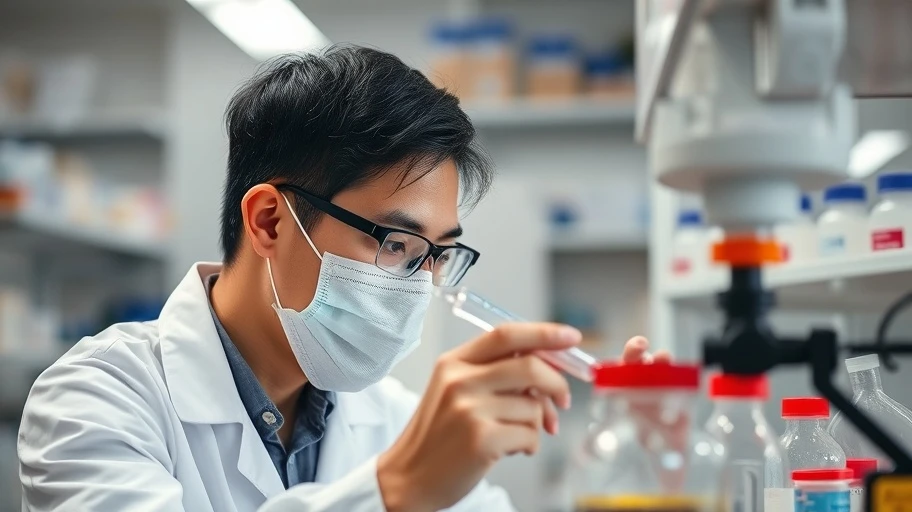 Nhà nghiên cứu Việt Nam thực hiện thí nghiệm