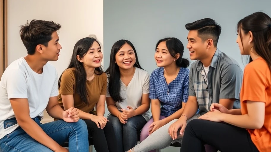 Nhóm người trẻ Việt trò chuyện hỗ trợ về sức khỏe tinh thần