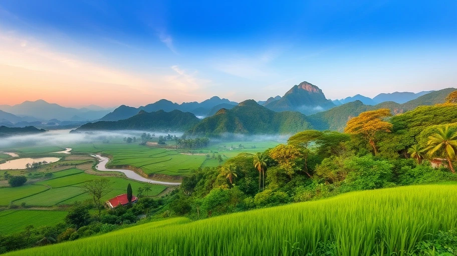 Niềm tin hạt giống tâm hồn trong cảnh thiên nhiên