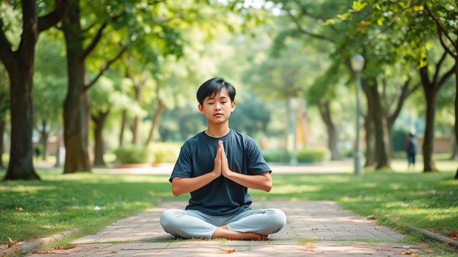 Thực hành chánh niệm tạo động lực trong công viên