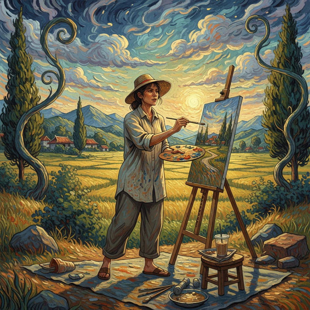 Vincent Van Gogh và ảnh hưởng đến nghệ thuật sáng tạo.